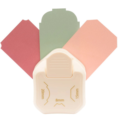 Vaessen Creative 3 in 1 Inverted Corner TAG Punch