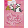 Marianne Design Collectables Eline's Panda & Bear