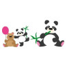 Marianne Design Collectables Eline's Panda & Bear