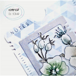 Fustella Comptoir du Scrap Notes