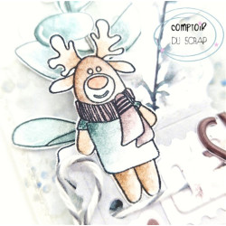 Comptoir du Scrap Clear Stamp DOUCER DE L'HIVER
