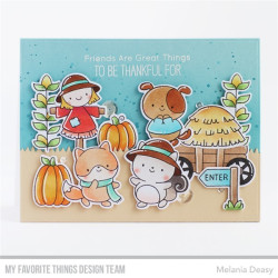 My Favorite Things Corn Maze Cuties Clear Stamps