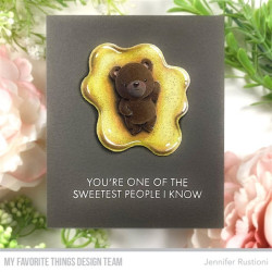 My Favorite Things Sweet Honey Bear Clear Stamps