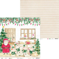 Piatek SANTA'S WORKSHOP Paper Pad 30x30cm