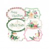 Piatek Decorative Tags SANTA'S WORKSHOP 04 6pz Piatek Decorative Tags SANTA'S WORKSHOP 04 6pz