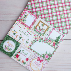 Piatek SANTA'S WORKSHOP Paper Pad 30x30cm
