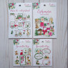Piatek Ephemera Set SANTA'S WORKSHOP 12pcs