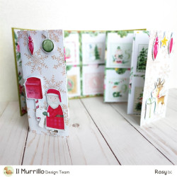 Piatek Ephemera Set SANTA'S WORKSHOP 12pcs