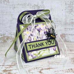 Crealies Create A Box no. 25 Box Triange Box