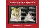 Crealies Create A Box no. 25 Box Triange Box