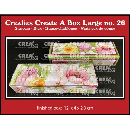 Crealies Create A Box no. 26 Tealight Box