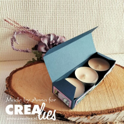 Crealies Create A Box no. 26 Tealight Box