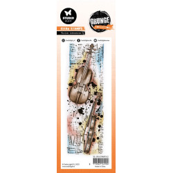 StudioLight Clear Stamp Grunge Violin Invention Grunge nr.512