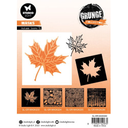 StudioLight Autumn Leave Grunge Mask n.203