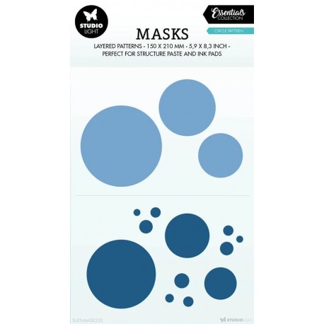 StudioLight Mask Essentials Circle Pattern nr.222