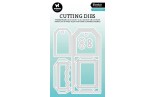 StudioLight Cutting Dies Essentials Tag + Pockets nr.581