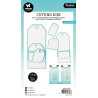 StudioLight Cutting Dies Essentials Tag + Pockets nr.581