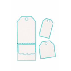 StudioLight Cutting Dies Essentials Tag + Pockets nr.581