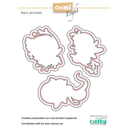 Fustelle Cut-Mi 88475-CML-C Peace, Joy & Hope