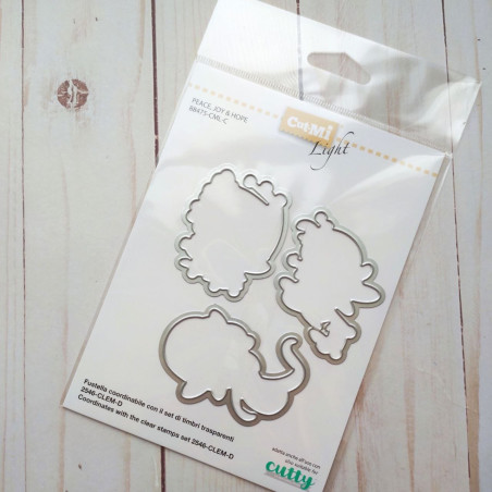 Fustelle Cut-Mi 88475-CML-C Peace, Joy & Hope