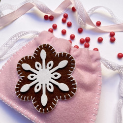 FUSTELLA ALTA 99668 Cut-Mi Snowflake Cookie