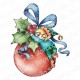 Stamping Bella Oddball Christmas Ornament Elf Cling Stamp