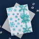 Spellbinders Glimmering Snowflakes Hot Foil Plate & Die Set