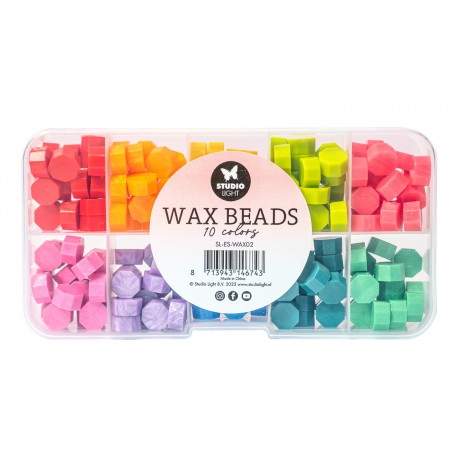 StudioLight Wax Beads Bright 10colori