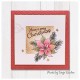 Nellie's Choice Clearstamp Flowers Poinsetta