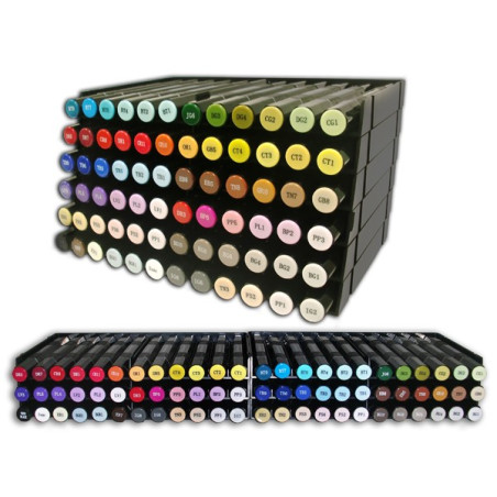 Spectrum noir storage trays holds 72 markers