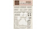 Stamperia Clear Stamps Calendar Monthly