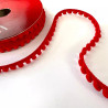 Bordura PomPon Rosso h1cm