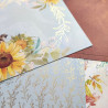 Spellbinders Serenade of Autumn Paper Pad 15x15cm con FOIL ORO