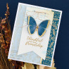 Spellbinders Serenade of Autumn Paper Pad 15x15cm con FOIL ORO