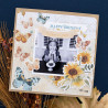 Spellbinders Serenade of Autumn Paper Pad 15x15cm con FOIL ORO