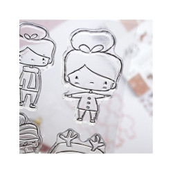 Alua Cid Familia Ari Clear Stamp