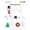 Spellbinders Christmas Wreath Add-Ons Etched Dies