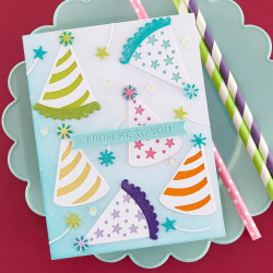 Spellbinders Birthday Wreath Add-Ons Etched Dies