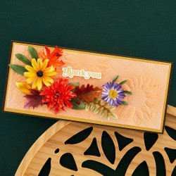 Spellbinders Basket of Sunflowers 3D Embossing Folder