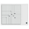 Studio Light Magnetic Glass Mat with Magnets