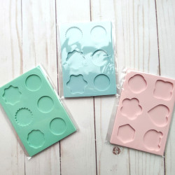 Stampo in silicone per ceralacca ZIBULINE - BLU