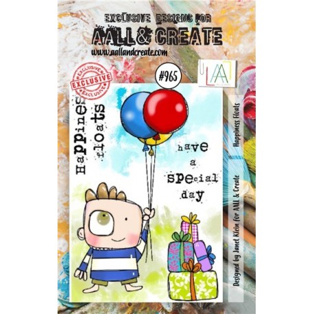 AALL & Create Stamp Set A7 965 Happiness Floats