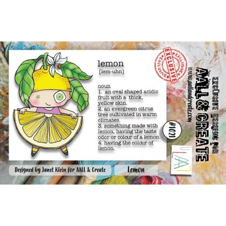 AALL & Create Stamp Set A7 1021 Lemon