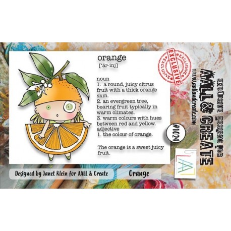 AALL & Create Stamp Set A7 1024 Orange