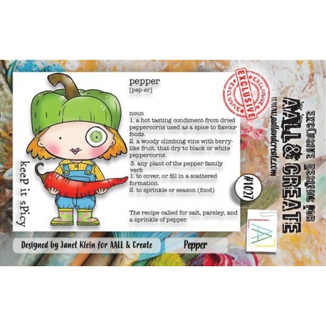 AALL & Create Stamp Set A7 1027 Pepper