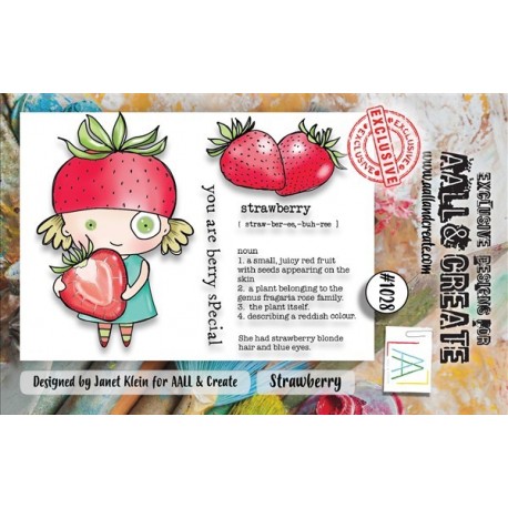 AALL & Create Stamp Set A7 1028 Strawberry