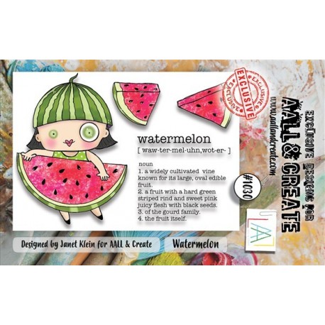 AALL & Create Stamp Set A7 1030 Watermelon