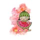 AALL & Create Stamp Set A7 1030 Watermelon