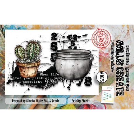 AALL & Create Stamp Set A7 1075 Prickly Plants