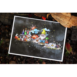 AALL & Create Stamp Set A7 1079 Enchanted Elixirs